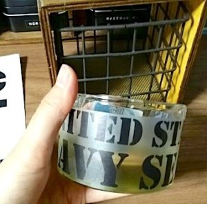 灰皿の小物入れ