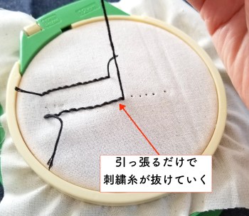 もこもこ刺繍のやり方は簡単 刺すだけフリーステッチングニードルの使い方 Diyと暮らしを楽しむ